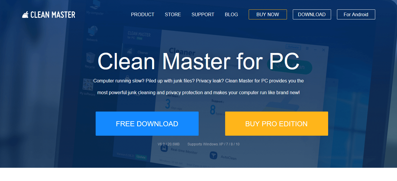 Clean Master Software