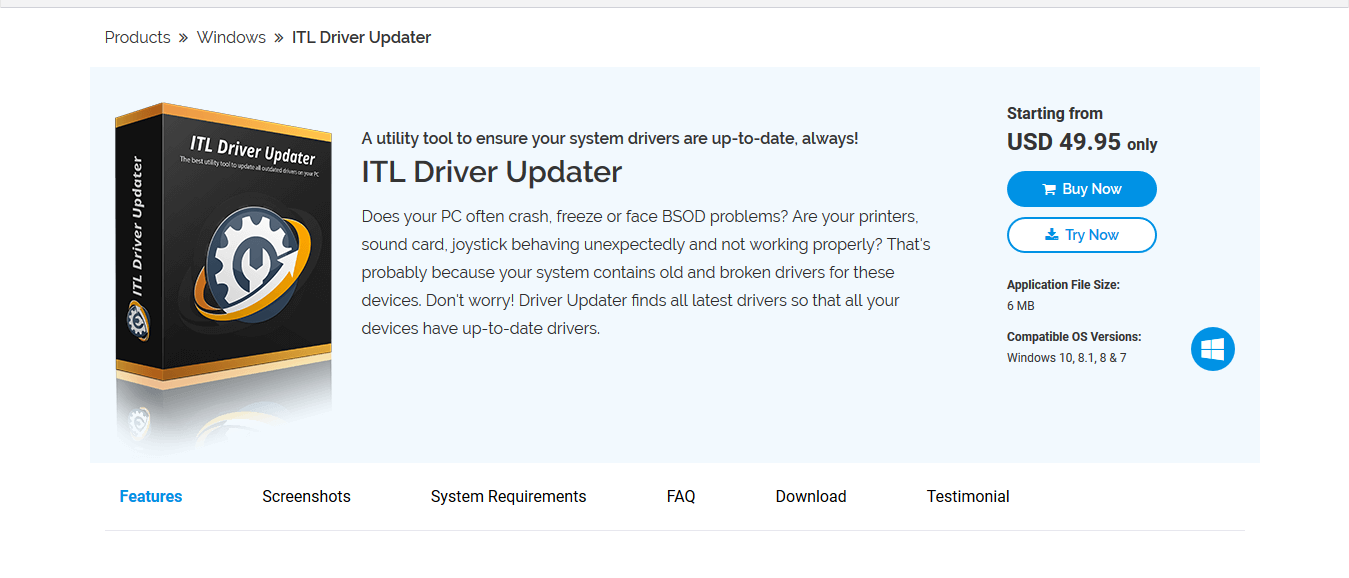 ITL Driver Updater