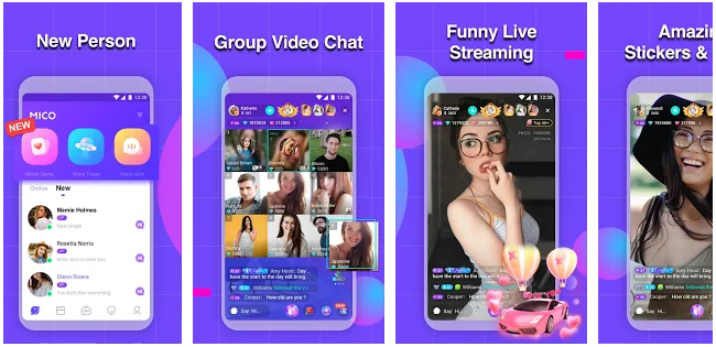 MICO Live Streaming & Meet New People - random video chat app
